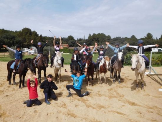 Stages d'équitation pendant les vacances